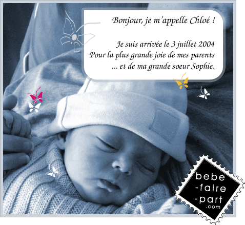 mon b�b�